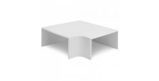 White Flat Angle for Trunking 15mm x 10mm